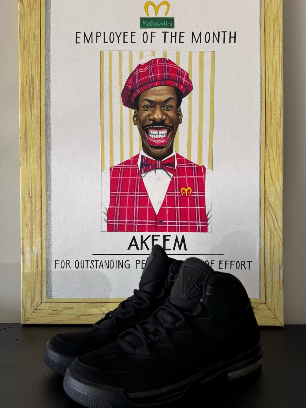 Jordan Kids Black High-Top Sneakers